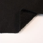 Load image into Gallery viewer, Black Polartec Wind Pro Ribbed Sweater Fleece
