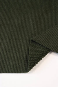 Olive Polartec Wind Pro Ribbed Sweater Fleece