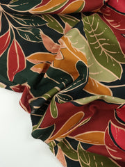 Load image into Gallery viewer, Fall Foliage Cotton Lawn | Designer Deadstock