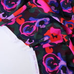 Load image into Gallery viewer, Abstract Blooms Nylon Spandex Tricot | Designer Deadstock
