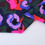 Load image into Gallery viewer, Abstract Blooms Nylon Spandex Tricot | Designer Deadstock
