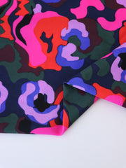 Load image into Gallery viewer, Abstract Blooms Nylon Spandex Tricot | Designer Deadstock
