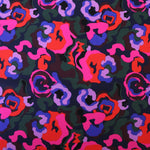 Load image into Gallery viewer, Abstract Blooms Nylon Spandex Tricot | Designer Deadstock
