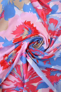 Blossoming Nylon Spandex Tricot | Designer Deadstock