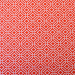 Load image into Gallery viewer, Intertwined on Orange Nylon Spandex Tricot | Designer Deadstock
