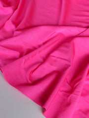 Load image into Gallery viewer, K-Deer Shiny Barbie Pink Athletic Nylon/Spandex Tricot
