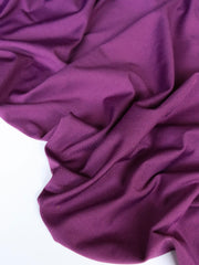 Load image into Gallery viewer, Sugar Plum Brushed Athletic Poly/Spandex