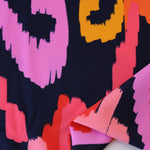 Load image into Gallery viewer, Large Art Deco Nylon Spandex Tricot | Designer Deadstock
