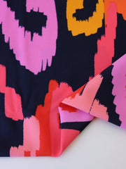 Load image into Gallery viewer, Large Art Deco Nylon Spandex Tricot | Designer Deadstock
