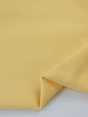 Load image into Gallery viewer, Daffodil 100% Cotton Rib | By The Half Yard
