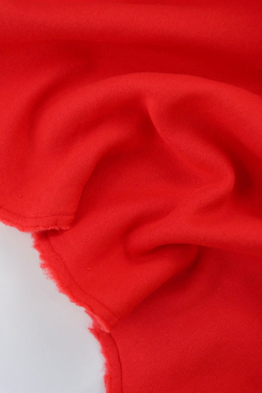 Scarlet 100% Cotton Fleece