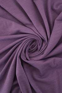 Lilac Galway Wool Spandex Jersey Knit | By The Half Yard