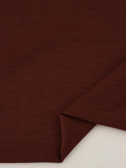 Load image into Gallery viewer, Red Brown Galway Wool Spandex Jersey Knit | By The Half Yard