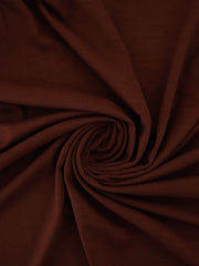 Load image into Gallery viewer, Red Brown Galway Wool Spandex Jersey Knit | By The Half Yard