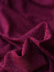 Load image into Gallery viewer, Burgundy Sparkle Jersey Knit
