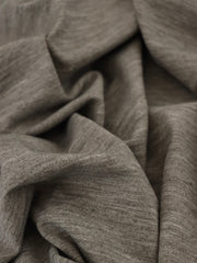 Load image into Gallery viewer, Heathered Gray Galway Wool Spandex Jersey Knit | By The Half Yard

