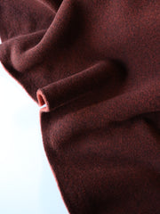 Load image into Gallery viewer, Heathered Russet Polartec Thermal Pro Double Sided Fleece