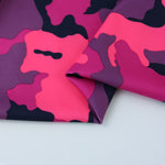 Load image into Gallery viewer, Fuchsia/Neon Pink/Navy/Orchid OG Camo QUAD Performance Jersey Knit | By The Half Yard
