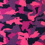 Load image into Gallery viewer, Fuchsia/Neon Pink/Navy/Orchid OG Camo QUAD Performance Jersey Knit | By The Half Yard
