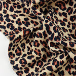 Load image into Gallery viewer, Cheetah Cotton Rib | By The Half Yard
