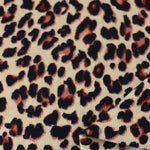 Load image into Gallery viewer, Cheetah Cotton Rib | By The Half Yard
