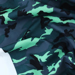 Load image into Gallery viewer, Neon Mint &amp; Grays Small Camo QUAD Performance Jersey Knit | By The Half Yard
