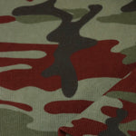 Load image into Gallery viewer, Camo Cotton Rib | By The Half Yard
