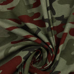 Load image into Gallery viewer, Camo Cotton Rib | By The Half Yard
