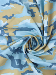 Load image into Gallery viewer, Sand &amp; Blues Small Camo QUAD Performance Jersey Knit | By The Half Yard
