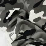 Load image into Gallery viewer, Gray Camo 100% Cotton Fleece
