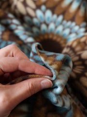 Load image into Gallery viewer, Floral Burst Polartec Classic 100 Fleece
