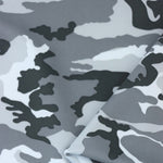 Load image into Gallery viewer, White &amp; Grays Small Camo QUAD Performance Jersey Knit | By The Half Yard
