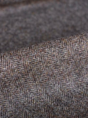 Load image into Gallery viewer, Weathered Taupe Deadstock Herringbone Wool Coating