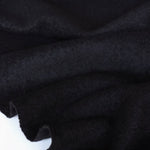 Load image into Gallery viewer, Black Wool Boucle/French Terry | By The Half Yard
