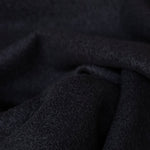 Load image into Gallery viewer, Black Wool Boucle/French Terry | By The Half Yard
