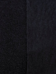 Load image into Gallery viewer, Black Wool Boucle/French Terry | By The Half Yard