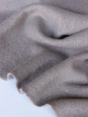 Load image into Gallery viewer, Grey Taupe Wool Boucle/French Terry | By The Half Yard