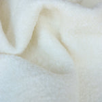 Load image into Gallery viewer, 1YD REMNANT; Ivory Wool Boucle/French Terry
