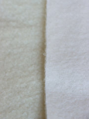 Load image into Gallery viewer, 1YD REMNANT; Ivory Wool Boucle/French Terry