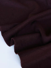 Load image into Gallery viewer, 2YD REMNANT; Dark Burgundy Moscow Brushed Wool Knit