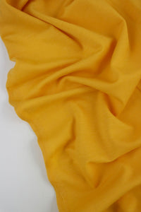 Sunflower Galway Wool Spandex Jersey Knit | By The Half Yard