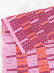 Load image into Gallery viewer, Southwest Stripe in Berry | Lucky Loom | Fableism Supply Co
