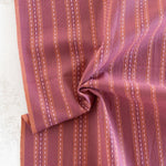 Load image into Gallery viewer, Stitch Stripe in Blackberry | Lucky Loom | Fableism Supply Co
