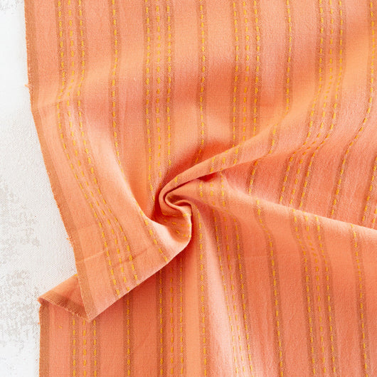 Stitch Stripe in Ginger | Lucky Loom | Fableism Supply Co