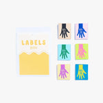 Load image into Gallery viewer, Colorful "Made" Woven Labels | Pack of 6 | Kylie And The Machine
