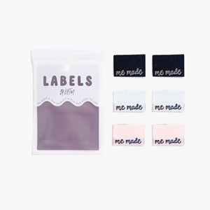 Side Seam "Me Made" Woven Labels | Pack of 6 | Kylie And The Machine