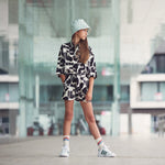 Load image into Gallery viewer, Bauhaus Tonight Linen Viscose | See You At Six | By The Half Yard
