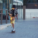 Load image into Gallery viewer, Bauhaus Tonight Linen Viscose | See You At Six | By The Half Yard
