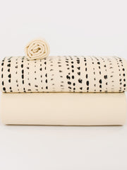 Load image into Gallery viewer, Fingerprints French Terry | Navoja Beige | See You At Six | By The Half Yard