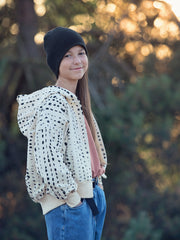 Load image into Gallery viewer, Fingerprints French Terry | Navoja Beige | See You At Six | By The Half Yard